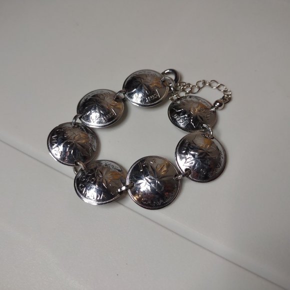 Very Awesome Canada 1 Cent Bracelet - Picture 6 of 10
